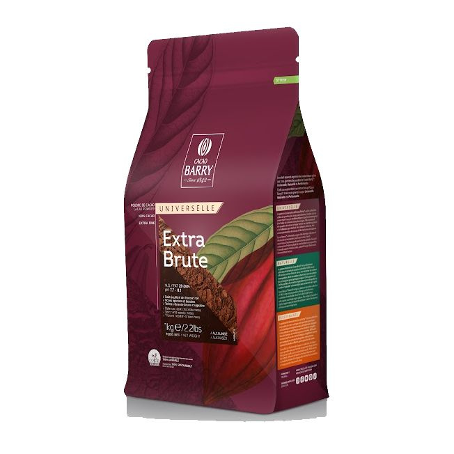 Какао-порошок Cacao Barry EXTRA BRUTE, 22-24%, 1 кг #1