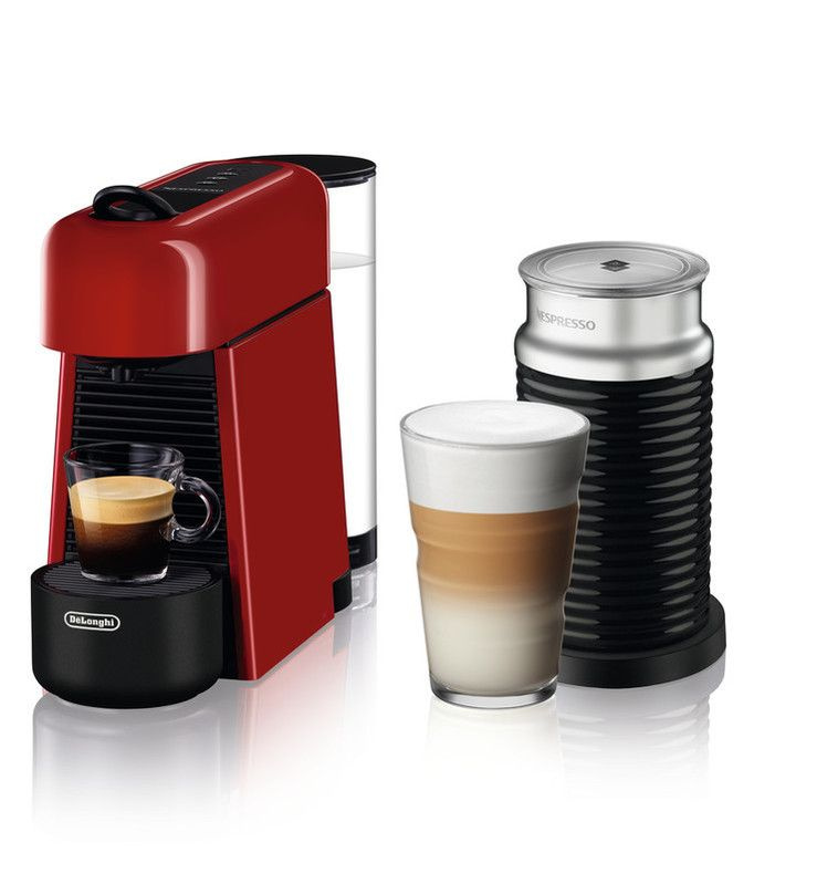 DeLonghi Капсульная кофемашина Кофемашина Nespresso EN200.RAE, красный  #1