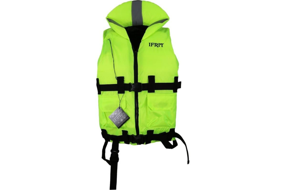 Жилет спасательный "IFRIT 30", цвет люминисцентно-лайм, максимальный вес до 30 кг, размер XS, арт. ЖС-401 #1