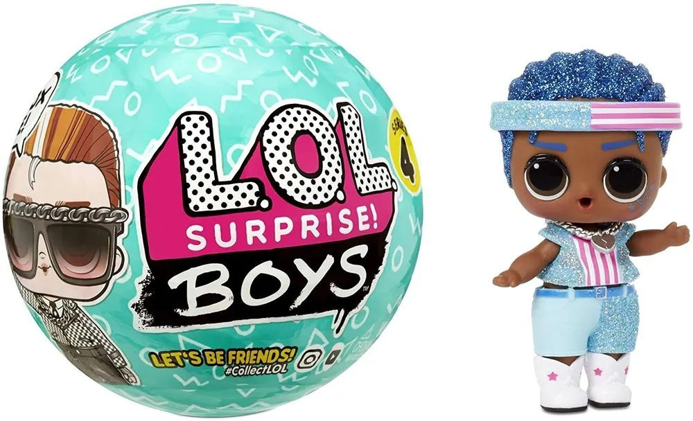 Кукла-сюрприз L.O.L. Surprise Boys Series 4 / Мальчики ЛОЛ Сюрприз (7 сюрпризов в шаре)  #1