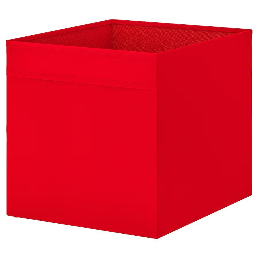 Коробка, 33x38x33 см, IKEA DRONA красный 402.493.53 #1