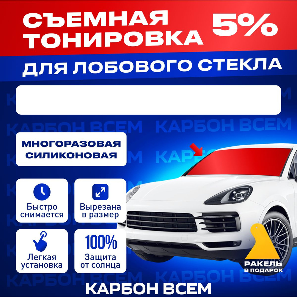 Тонировка съемная Карбон Всем, 5% купить по выгодной цене в  интернет-магазине OZON (766273255)