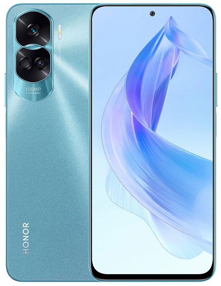 Honor Смартфон 90 LITE 8+256GB 5109ATWX 8/256 ГБ, голубой #1
