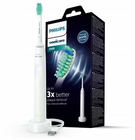 Philips Электрическая зубная щетка Sonicare HX3651/13, белый #1