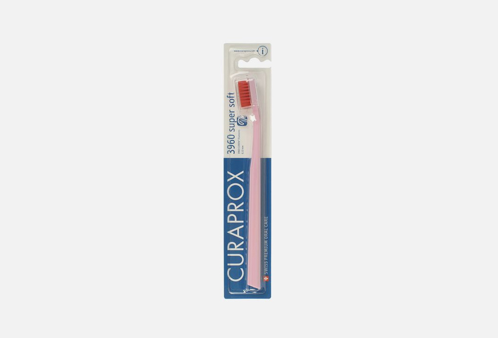 Зубная щетка CURAPROX, supersoft CS3960 light pink 1 мл #1