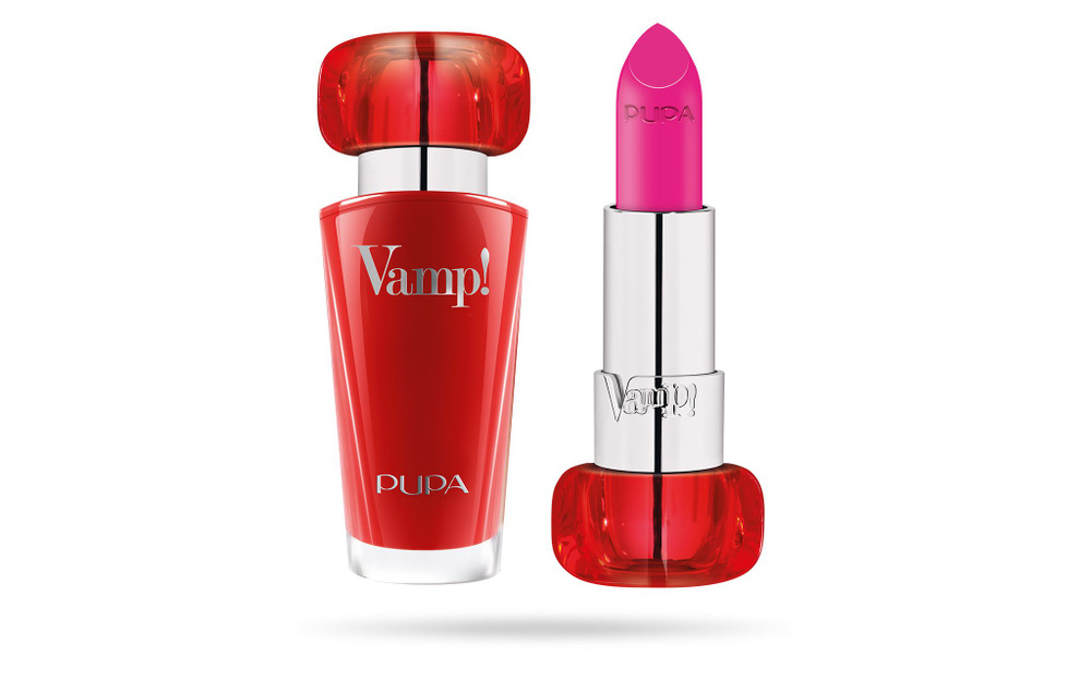 Pupa Губная помада Vamp! Lipstick, 208 Фуксия, 3.5 г #1