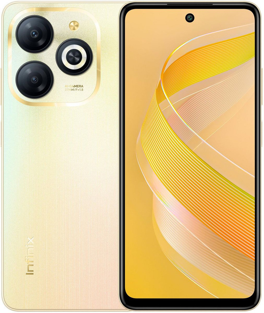Infinix Смартфон Hot 40 X6836 256Gb 8Gb золотистый 8/256 ГБ, золотой #1
