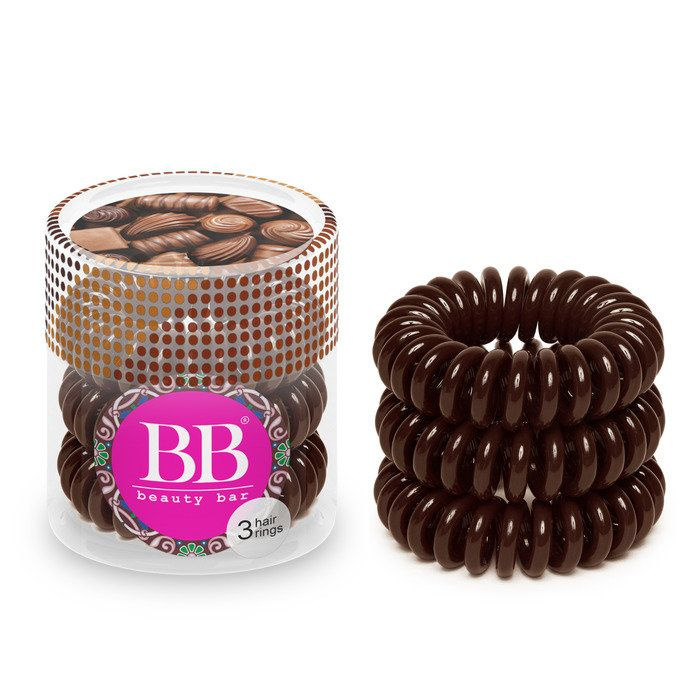 Резинка для волос / Beauty Bar Hair-Rings Brown #1