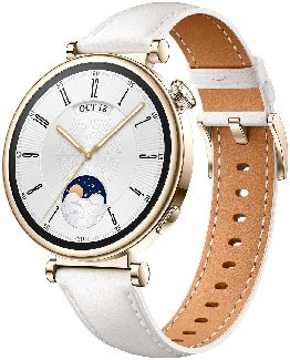 HUAWEI Умные часы Смарт-часы HUAWEI WATCH GT 4 (41mm) White Leather Strap #1