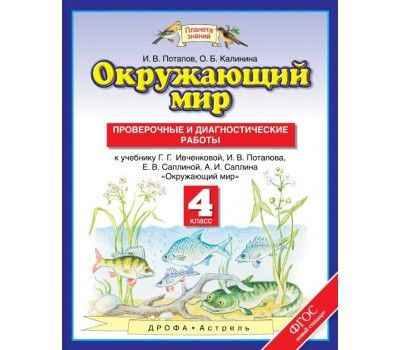 Окружающий мир. 4 класс. Проверочные и диагностические работы к учебнику Г.Г. Ивченковой и др. ФГОС. #1