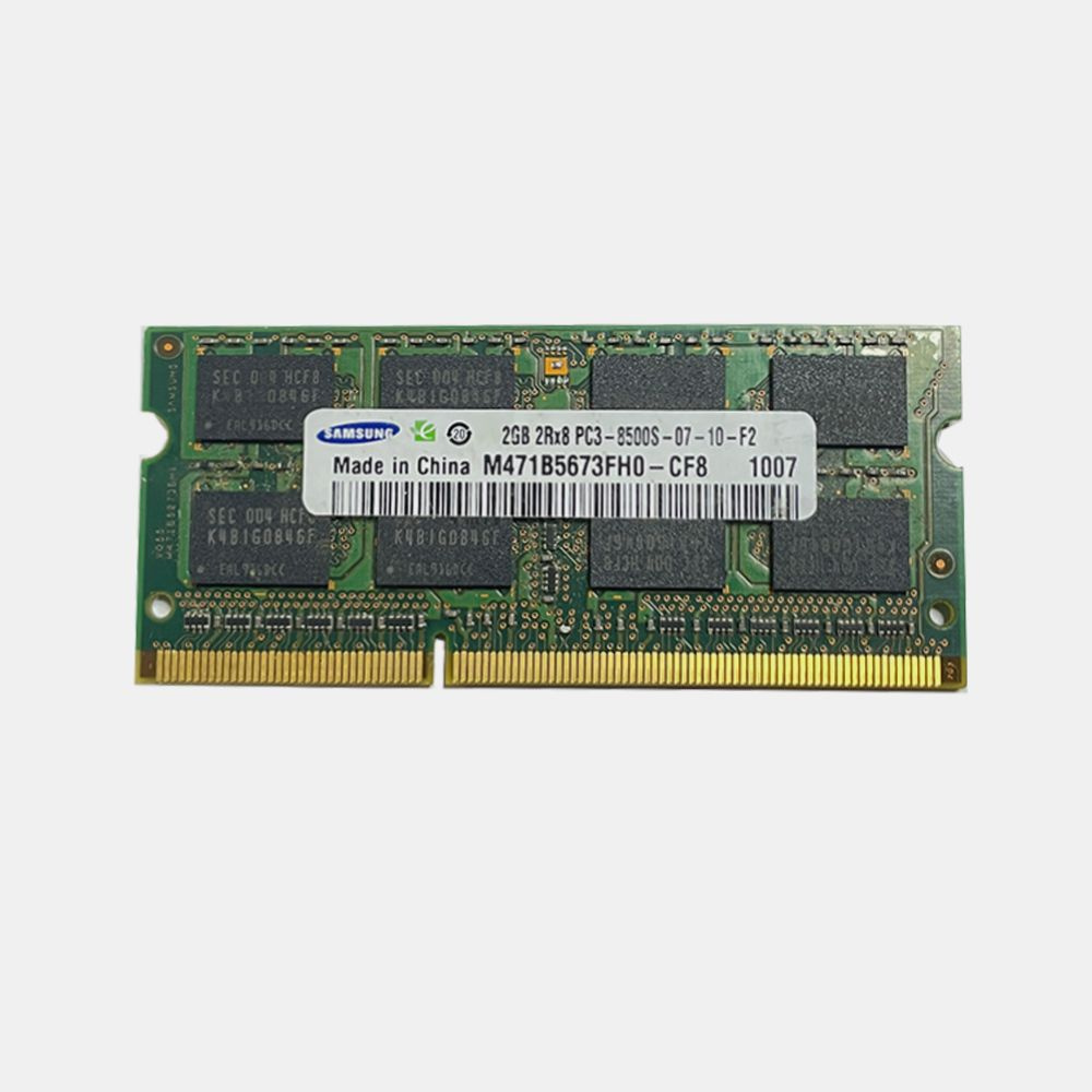 Модуль оперативной памяти RAM DDR3 1066 МГц SODIMM 1,5В2 ГБ ...