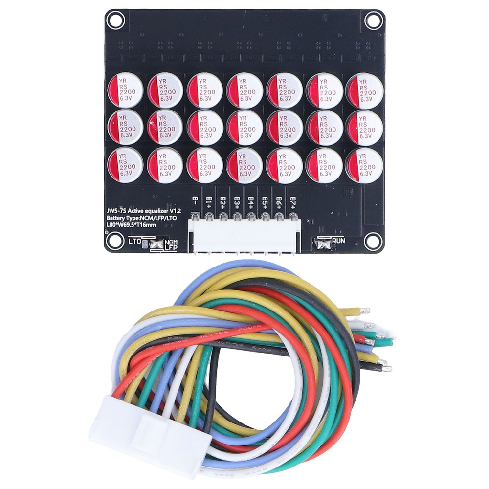 Балансировщик литиевых батарей Модуль балансировки литий-ионных ...