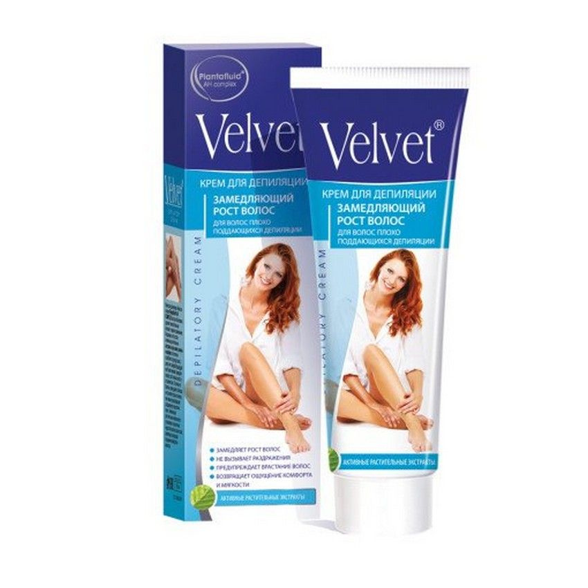 Velvet Крем для депиляции Замедляющий рост волос 100мл #1