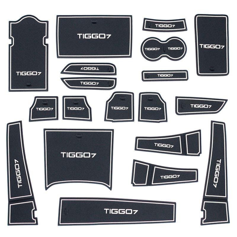 Комплект силиконовых ковриков на приборную панель для Chery Tiggo 7 Pro (Черри Тигго 7 Про) 2020-2023 #1