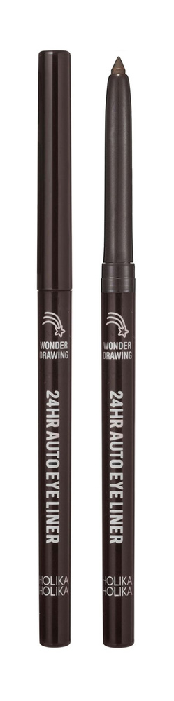 HOLIKA HOLIKA Карандаш для глаз гелевый Wonder Drawing 24HR Autoeyeliner, 0,14 г, 02 Brown  #1