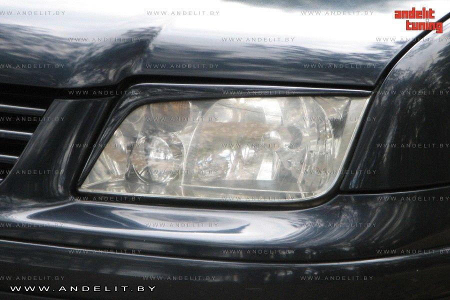 Реснички на фары (накладки) для Volkswagen Bora (98-05) #1