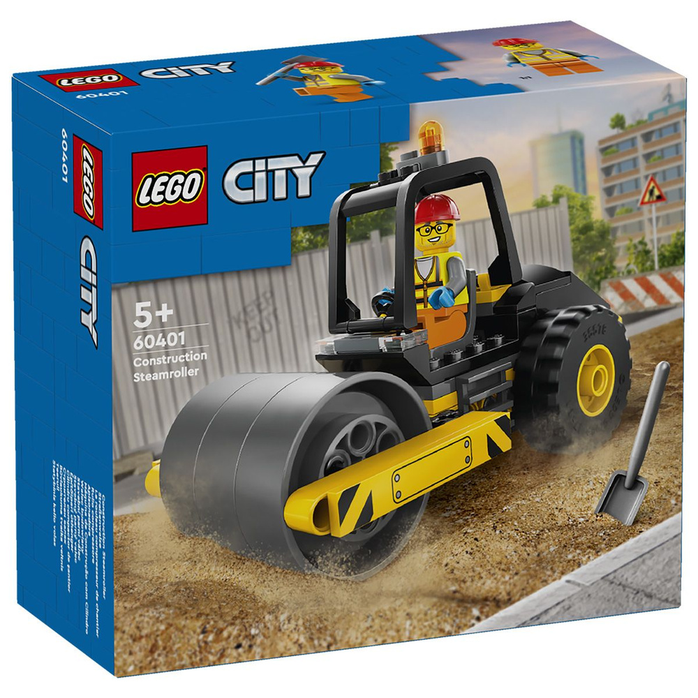 Конструктор LEGO City 60401 Строительный каток #1