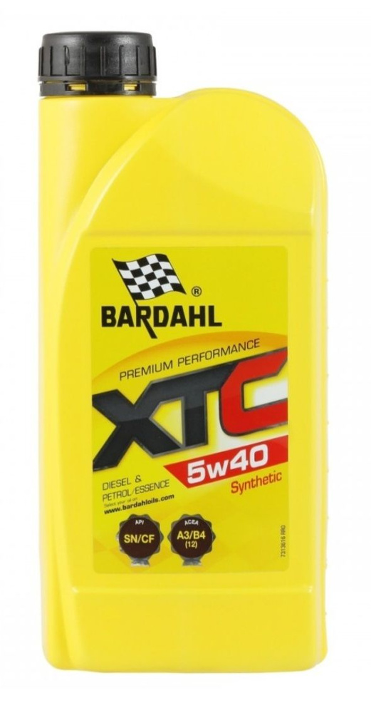 Bardahl bardahl 5W-40 Масло моторное, Синтетическое, 1 л #1