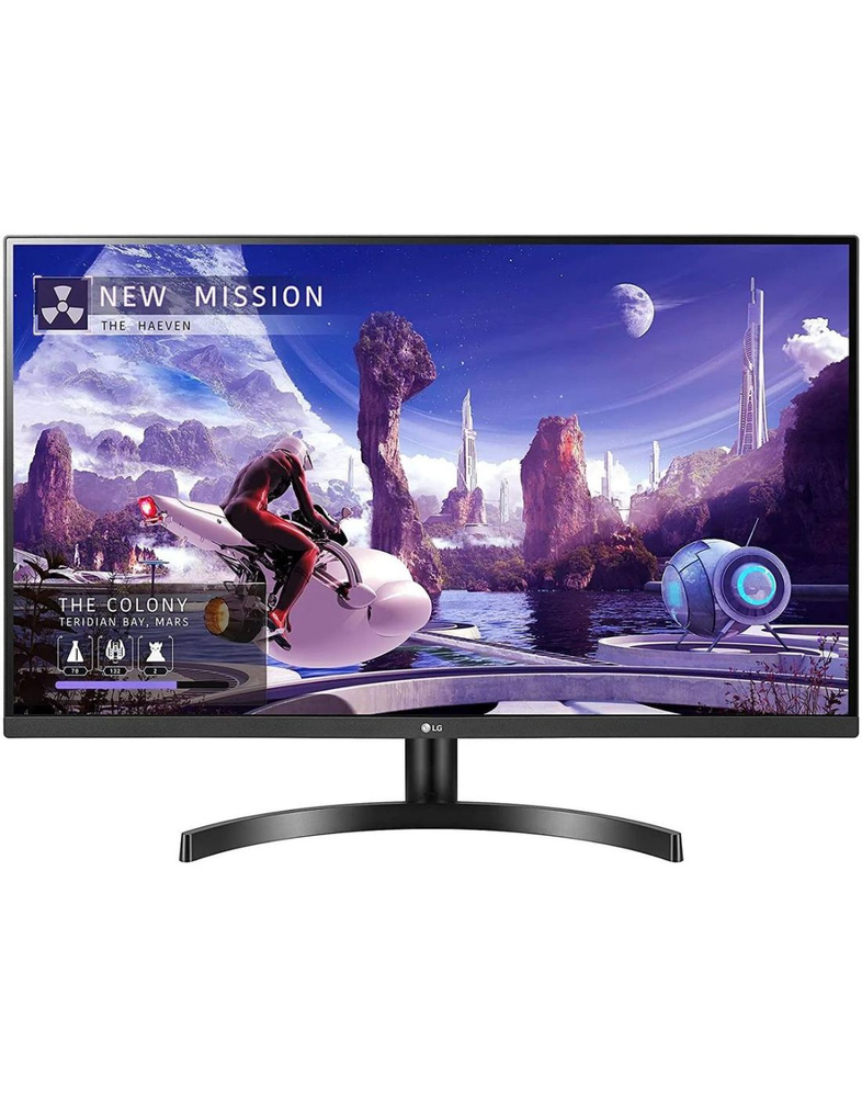 LG 27" Монитор 27QN600-B.ARUZ, черный #1