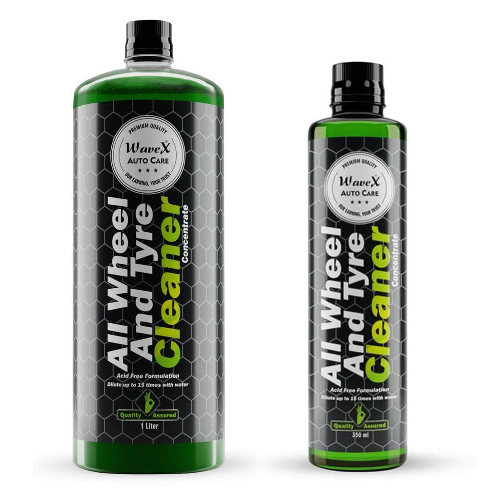 Wavex Очиститель дисков и шин All Wheel and Tyre Cleaner Concentrate, 1л. AWTC1K  #1