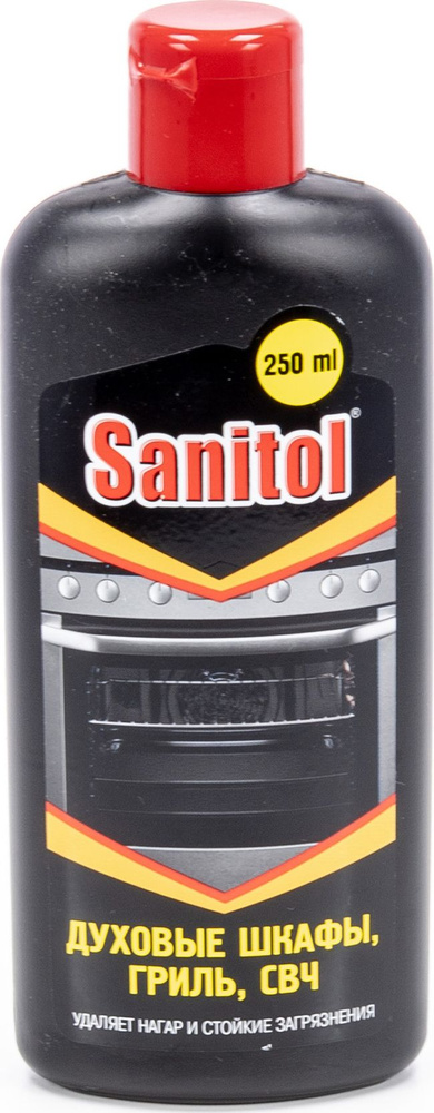 Чистящее средство для кухни Sanitol / Санитол гель для чистки духовых шкафов, грилей, СВЧ от жира и нагара #1