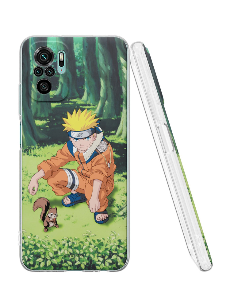 Силиконовый чехол Mobilius для Redmi Note 10/Redmi Note 10S/ Poco M5S (Редми Нот 10 Нот 10с), Naruto: #1