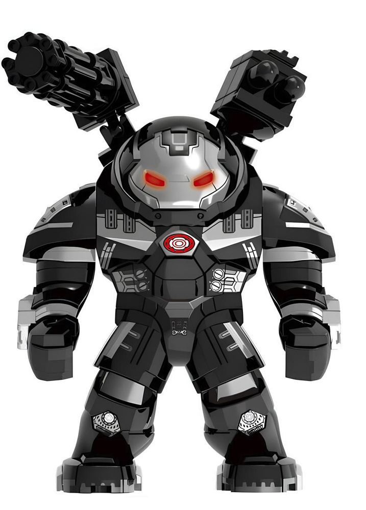 Фигурка Мстители Железный Человек Халкбастер / Hulkbuster совместима с конструкторами лего (10см, пакет) #1