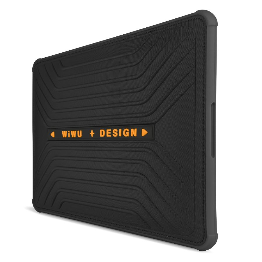 Чехол-папка для ноутбука MacBook 13.6 / 14.2 дюйма WiWU Defender Sleeve Pro - Черный  #1