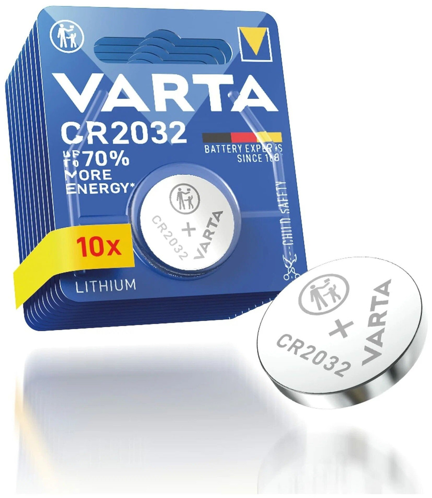 Батарейка Varta CR2032. (10 шт). #1