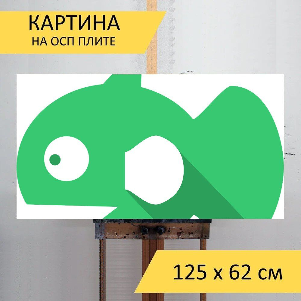 LotsPrints Картина "Рыбы, океан, море 49", 125  х 62 см #1