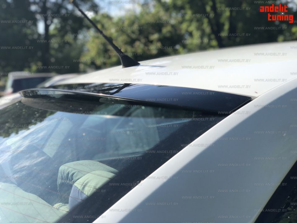 Козырек на заднее стекло для Volkswagen Polo sedan (09-20) #1
