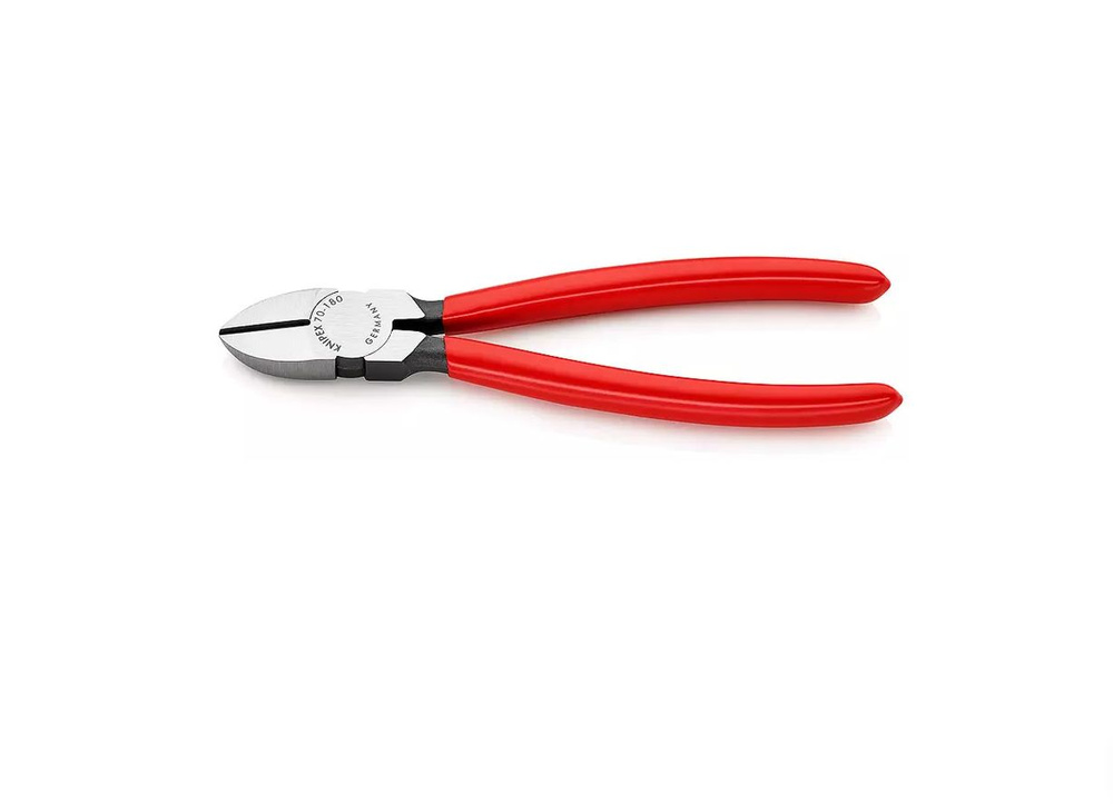 Бокорезы, 180 мм, фосфатированные, обливные ручки KNIPEX KN-7001180  #1