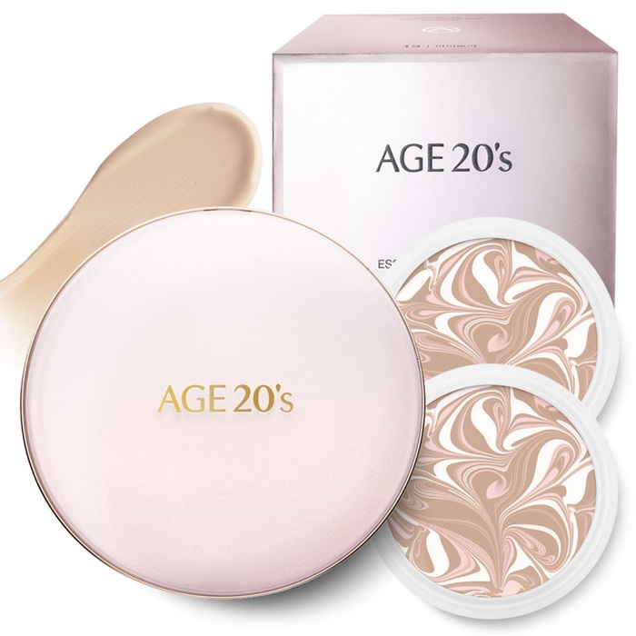 Кушон age 20s. Age 20's кушон. Age 20s Essence Cover Pact Original оттенки.