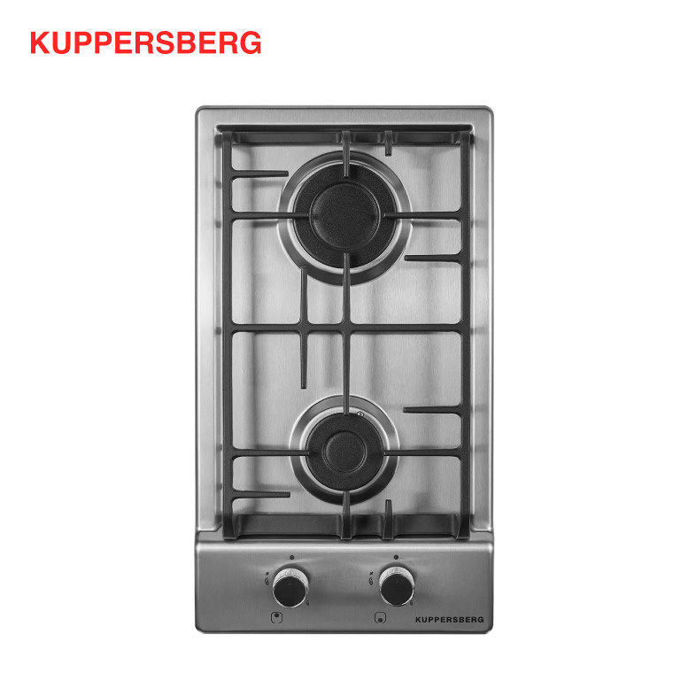 Варочная панель газовая Kuppersberg FBG 36 X в серебристом цвете