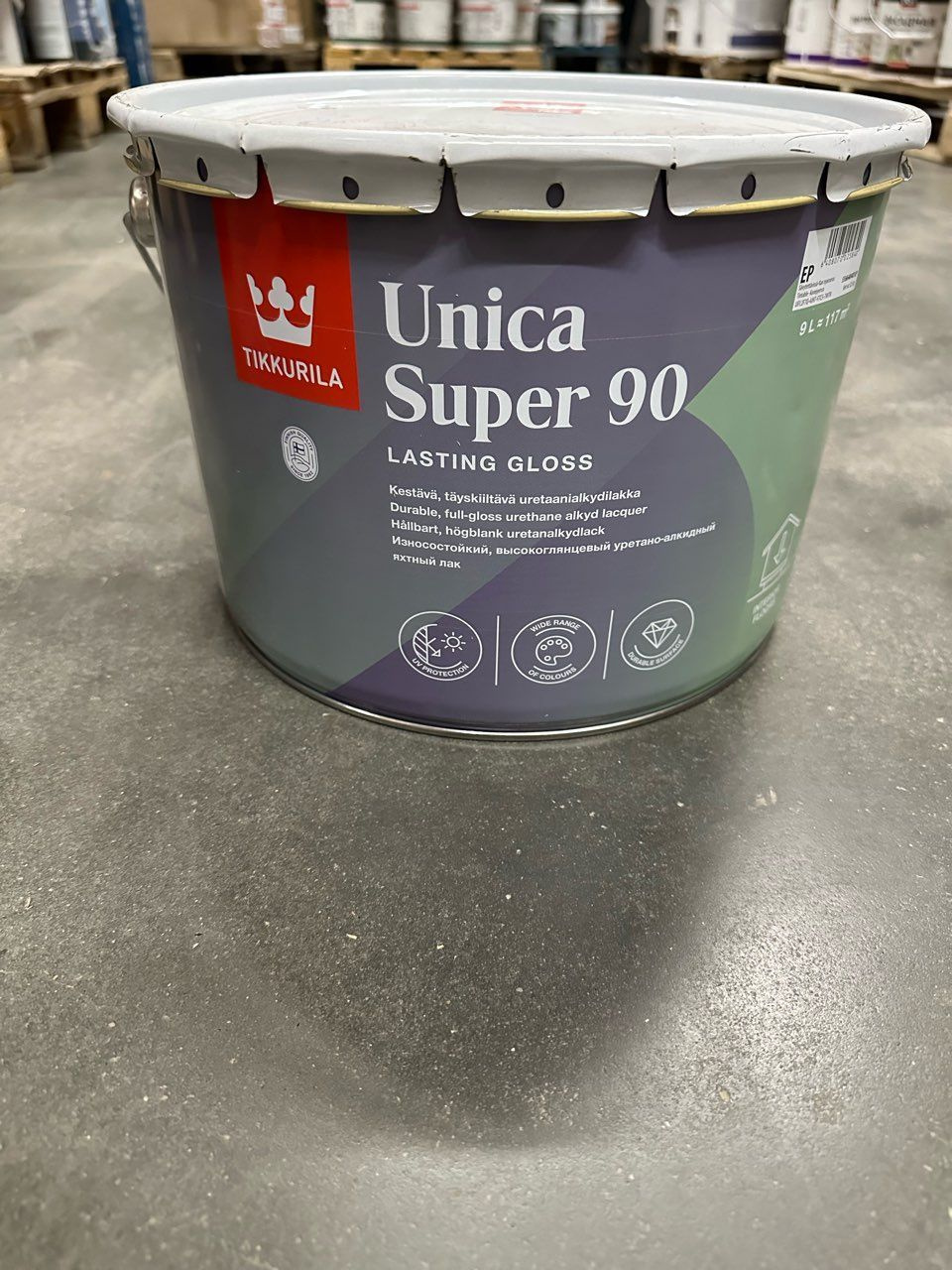 TIKKURILA Unica Super, Яхтный лак уретано-алкидный быстровысыхающий