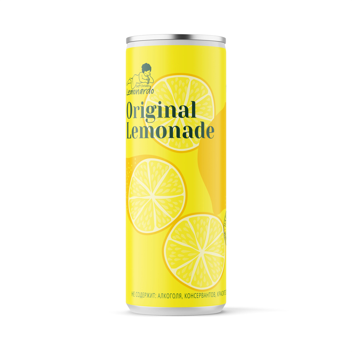 Натуральный лимонад без сахара / Lemonardo Original Lemonade