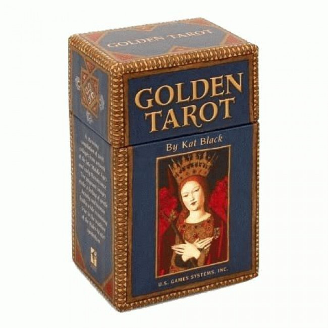 Карты Таро: "Golden Tarot by Kat Black" US Games / Золотое Таро #1