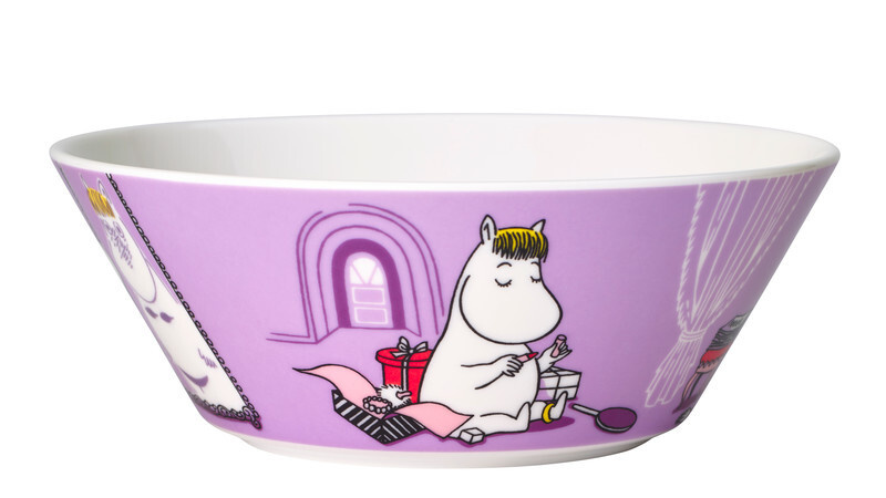 Пиала Moomin мумитролль муми тролль Фрёкен Снорк сиреневая 15 см  #1