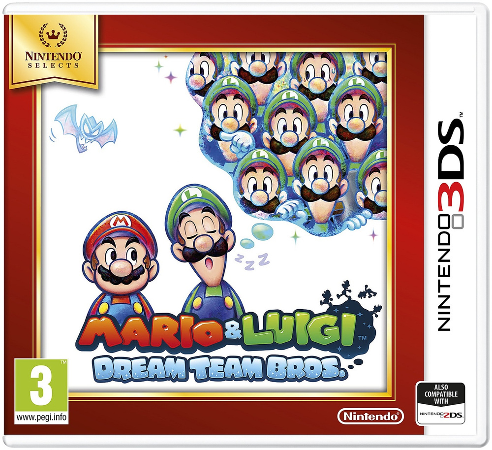 Игра Mario & Luigi: Dream Team (Nintendo 3DS, Русская версия) #1