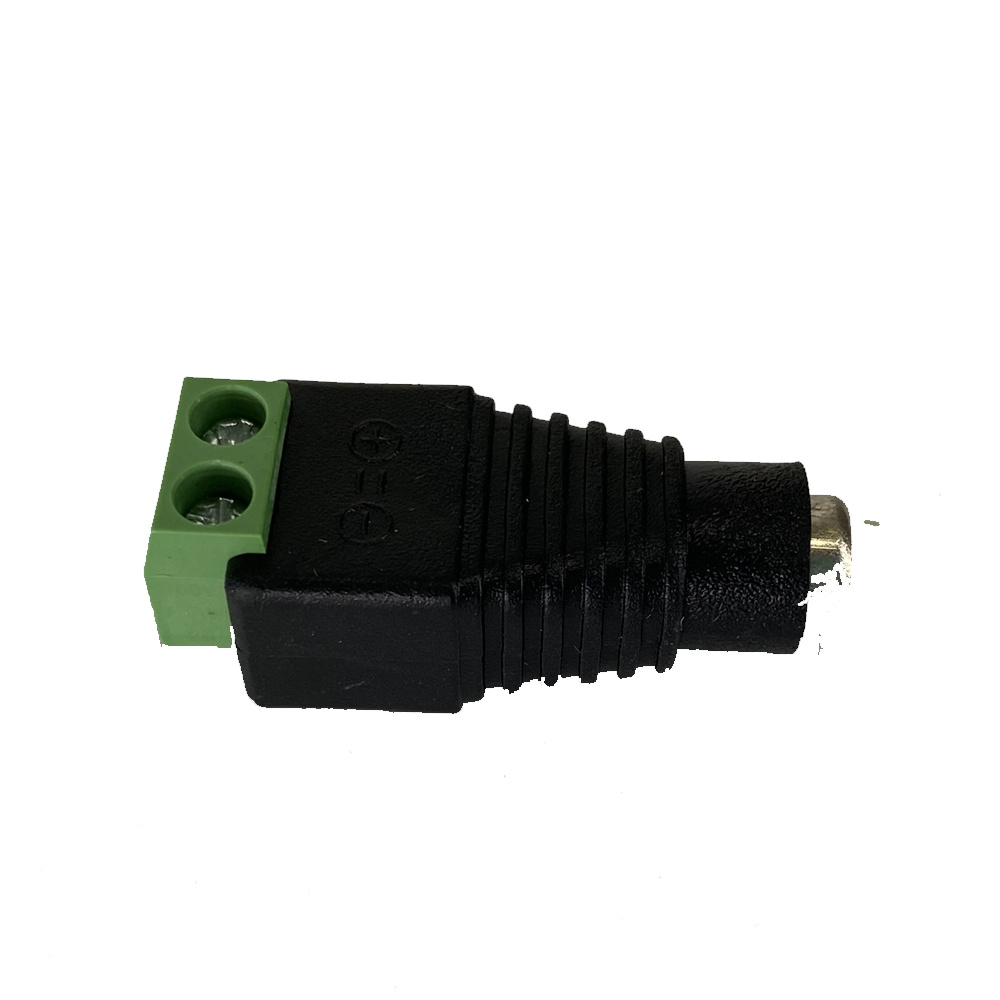 Коннектор переходник PJ Neon, разъем DC 2.1*5.5, для подключения гибкого неона и светодиодной ленты к #1
