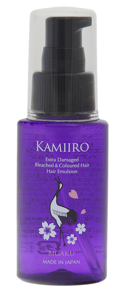 Bigaku Kamiiro Extra Damaged Bleached&Coloured Hair Японская эмульсия для восстановления волос  #1