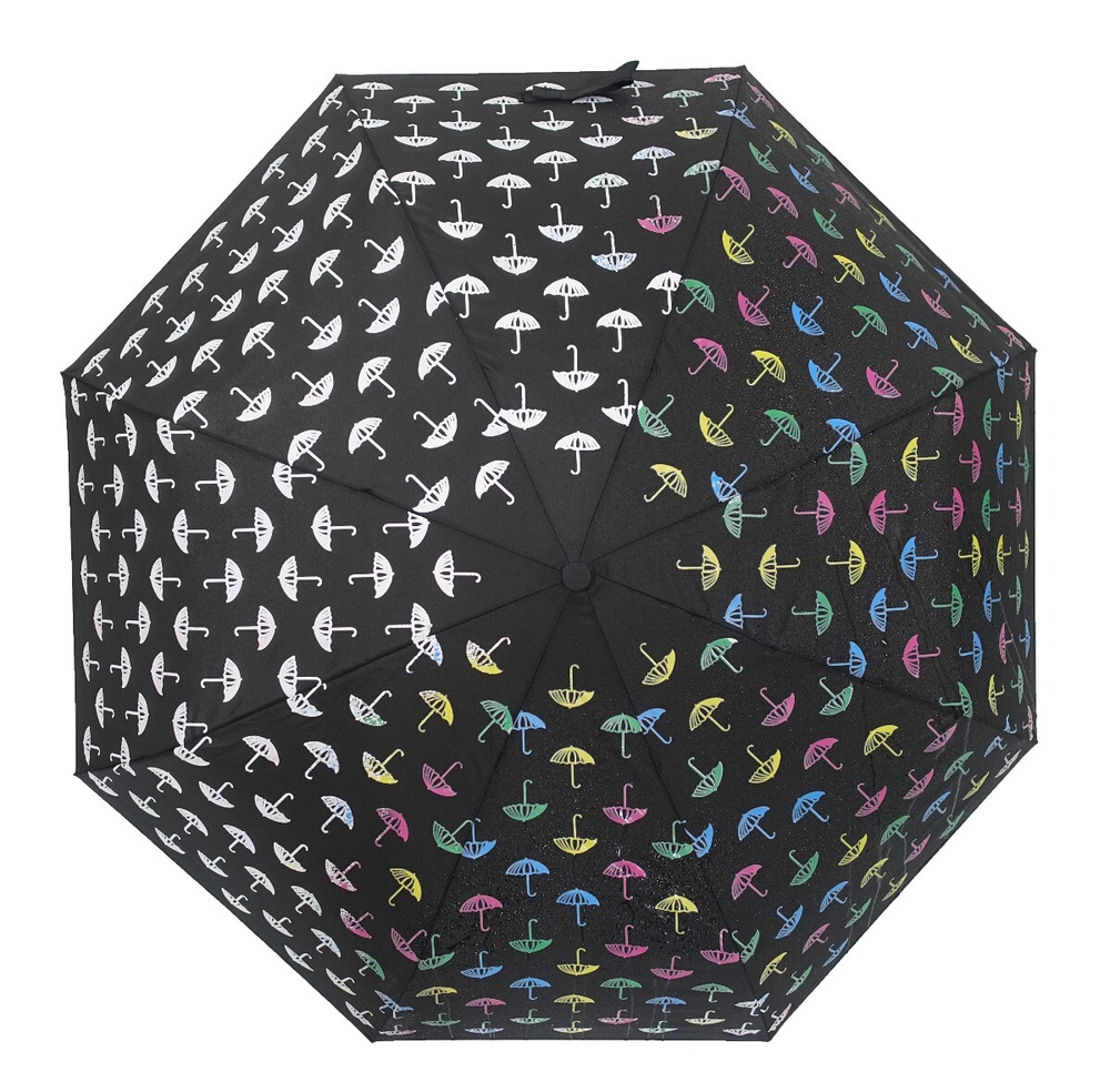 Зонт женский автомат антиветер "Проявляшка" Raindrops #1