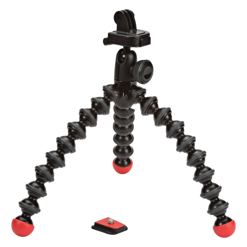 Штатив Joby GorillaPod Action Tripod with Mount для GoPro Black/Red JB01300-BWW #1