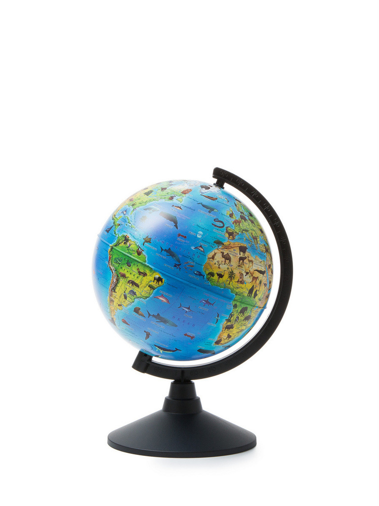 Глобус Зоогеографический Globen диаметр 21 см #1