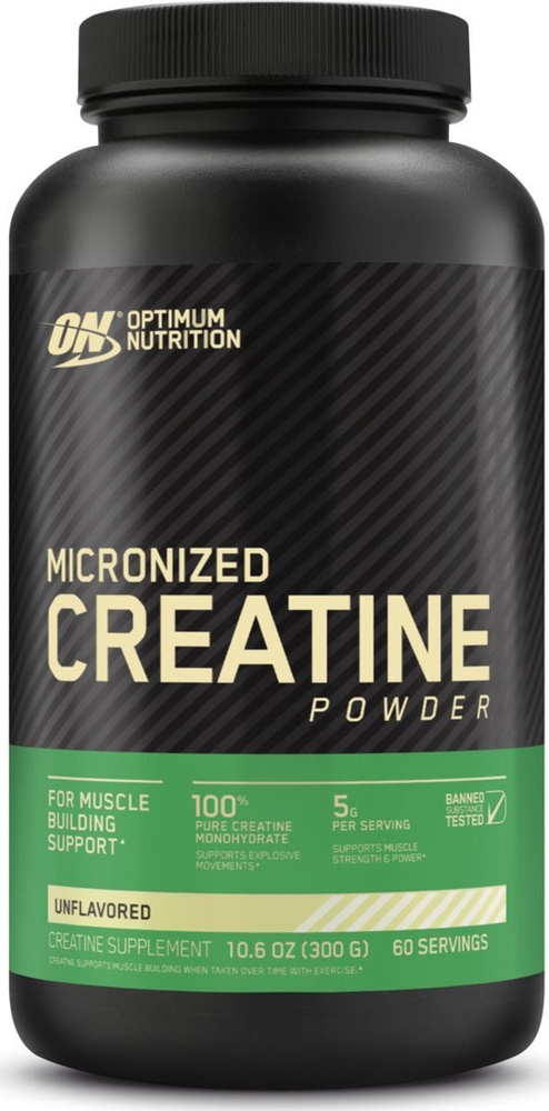 Креатин Optimum Nutrition Micronized Creatine Powder, 300 г #1