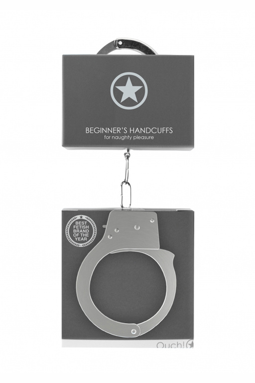 Металлические наручники Beginner's Handcuffs #1