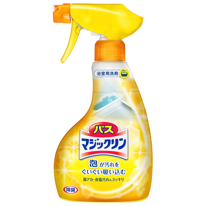 Пенящееся моющее средство для ванной комнаты КAO "Magiclean" с ароматом лимона  #1