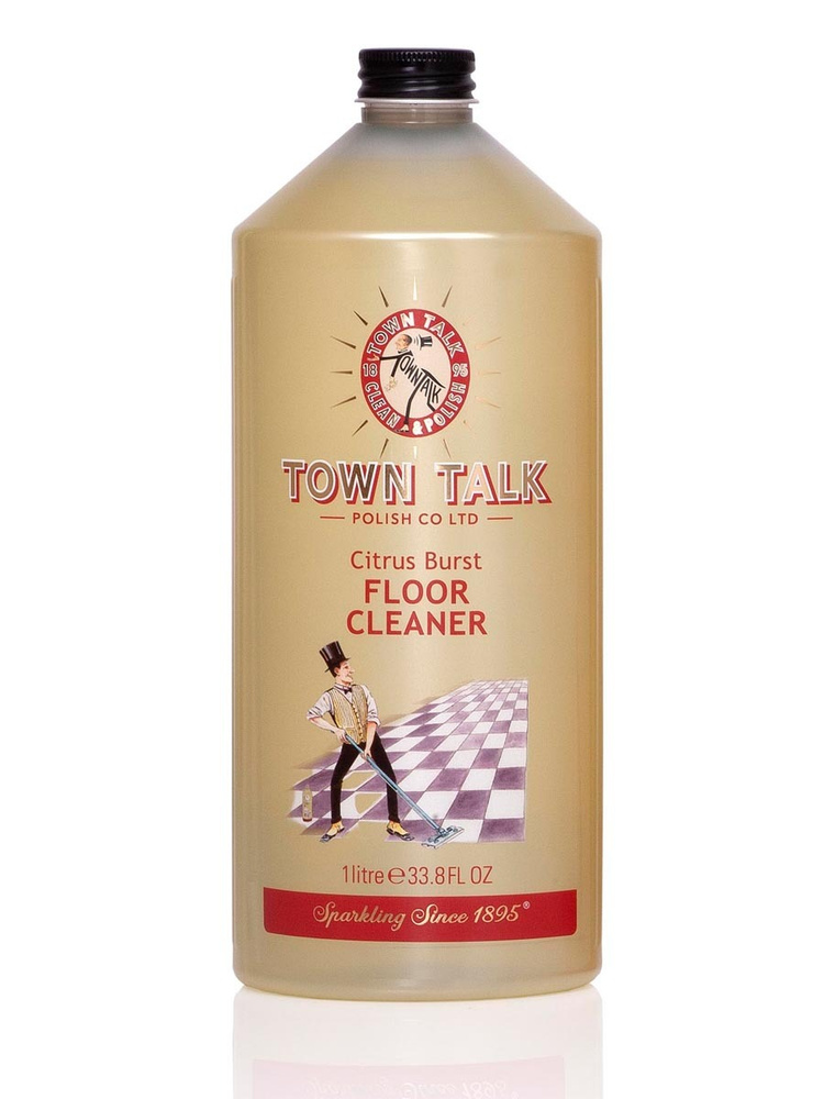 Средство для мытья полов с экстрактом цитрусовых, концентрат Town Talk Polish Citrus Burst Floor Cleaner, #1