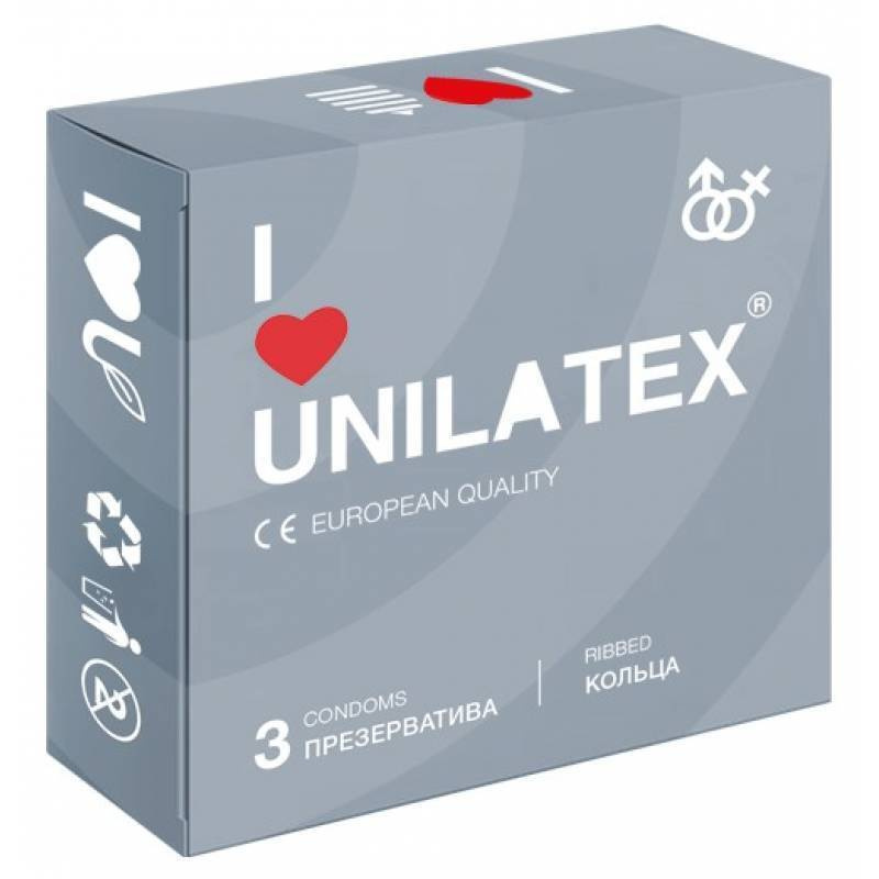 Презервативы Unilatex Dotted 3 шт. #1