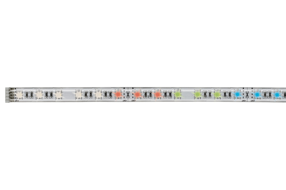 Лента светодиодная Paulmann MaxLED RGBW 1м 12Вт 386лм 3000К 24В Разноцветная Покрытие 70634  #1